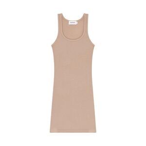 Talentless Womens Modal Tank Dress Buttercream Size Medium